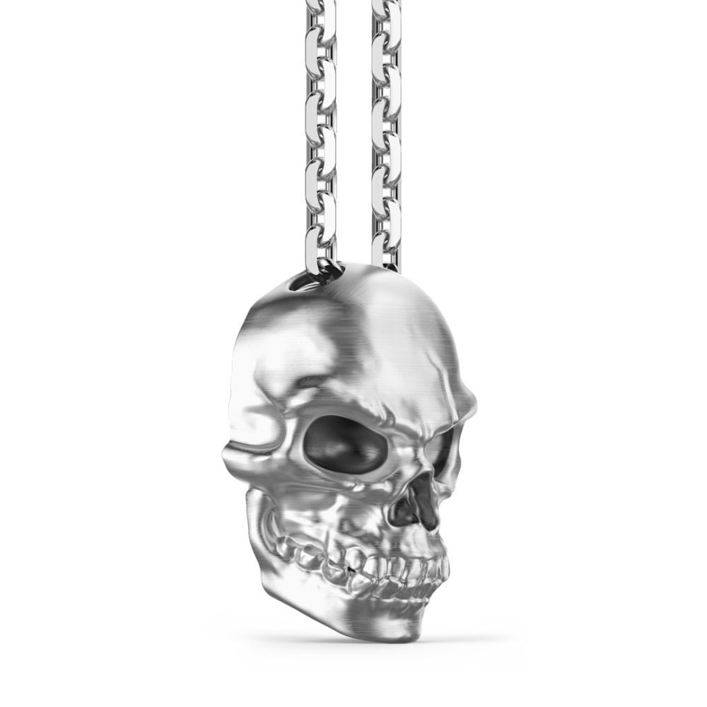 Zancan Collana Zancan In Argento Con Pendente A Teschio