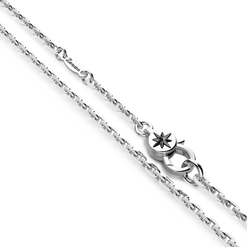 Zancan Collana Zancan In Argento Con Pendente A Teschio Pirata