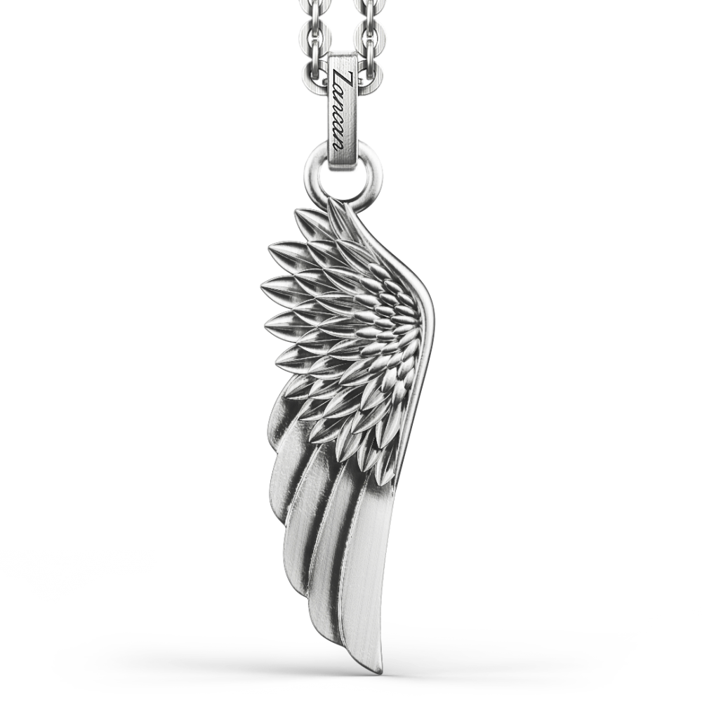 Zancan Collana Zancan in argento con pendente ad ala