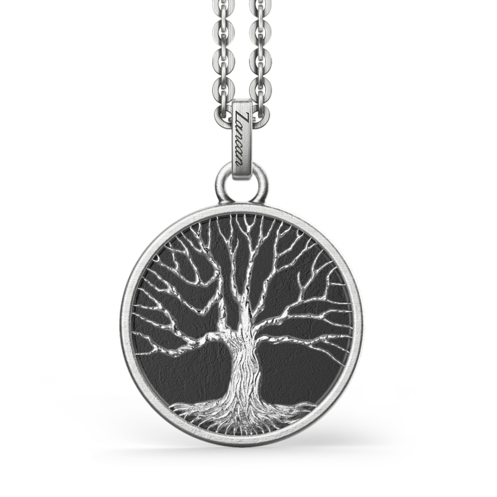 Zancan Collana Zancan in argento con pendente ad albero della vita