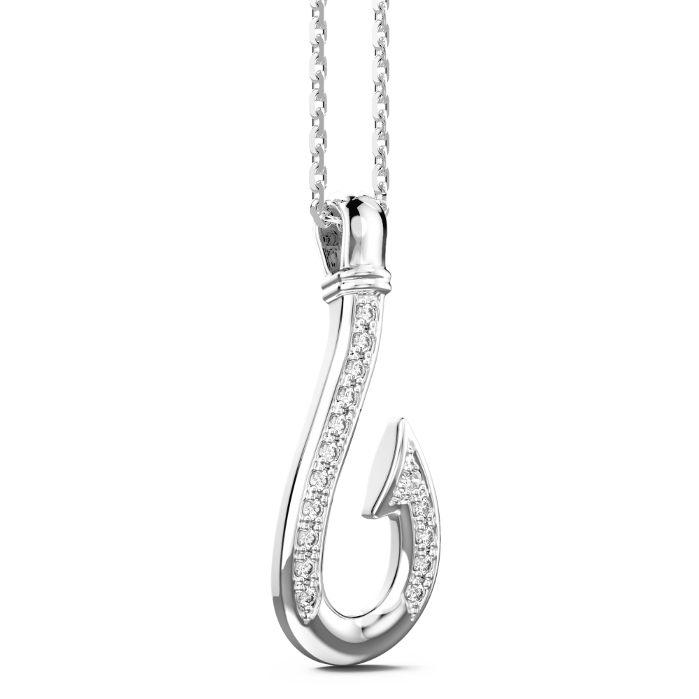 Zancan Collana Zancan In Argento Con Pendente Ad Amo Con Pietre