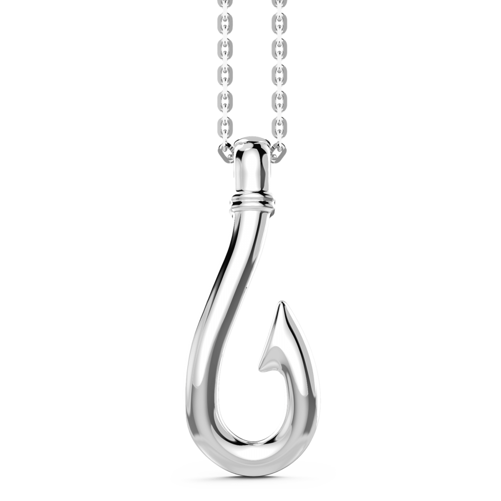Zancan Collana Zancan in argento con pendente ad amo