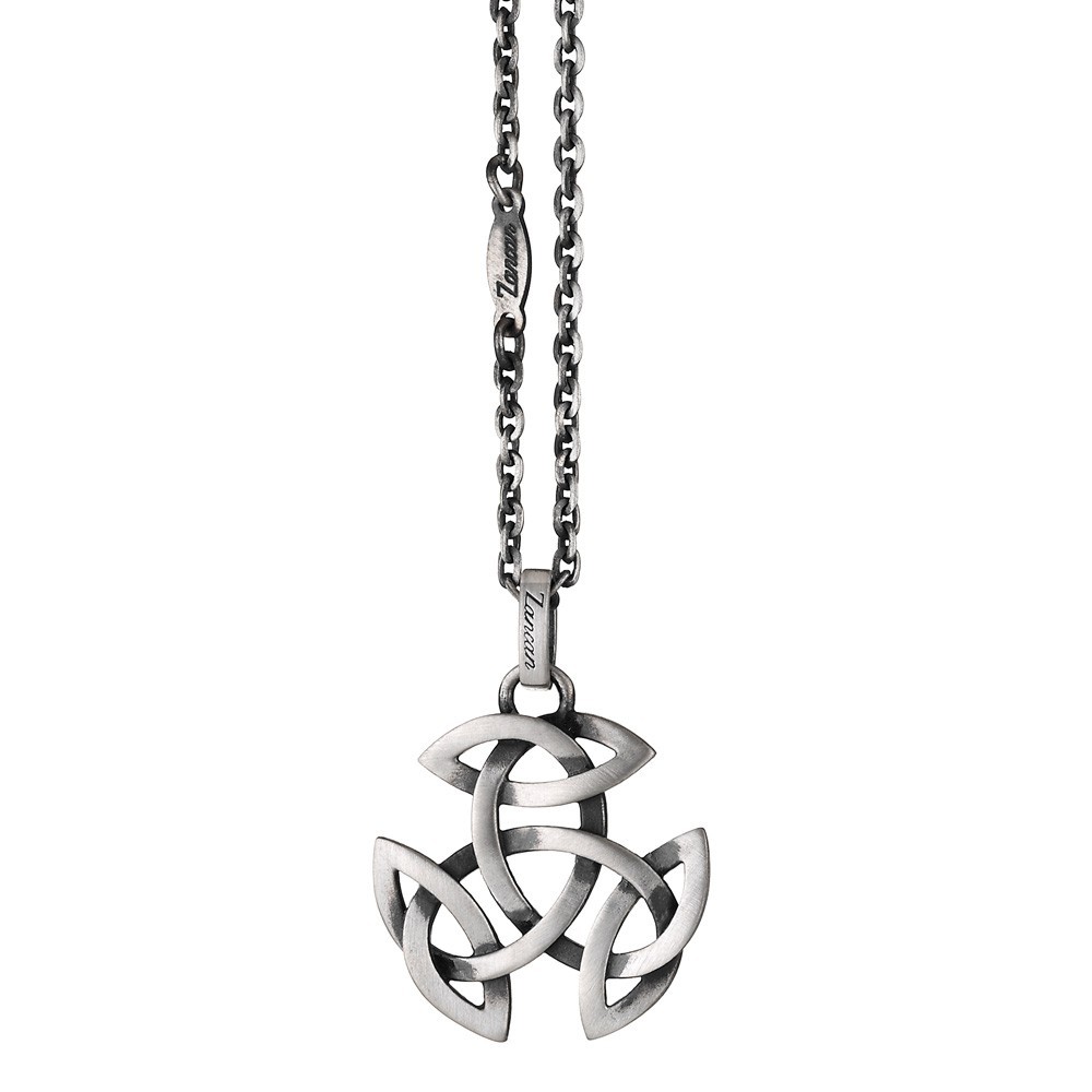 Zancan Collana Zancan In Argento Con Pendente Celtico
