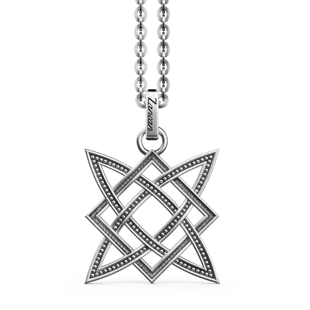 Zancan Collana Zancan in argento con pendente celtico