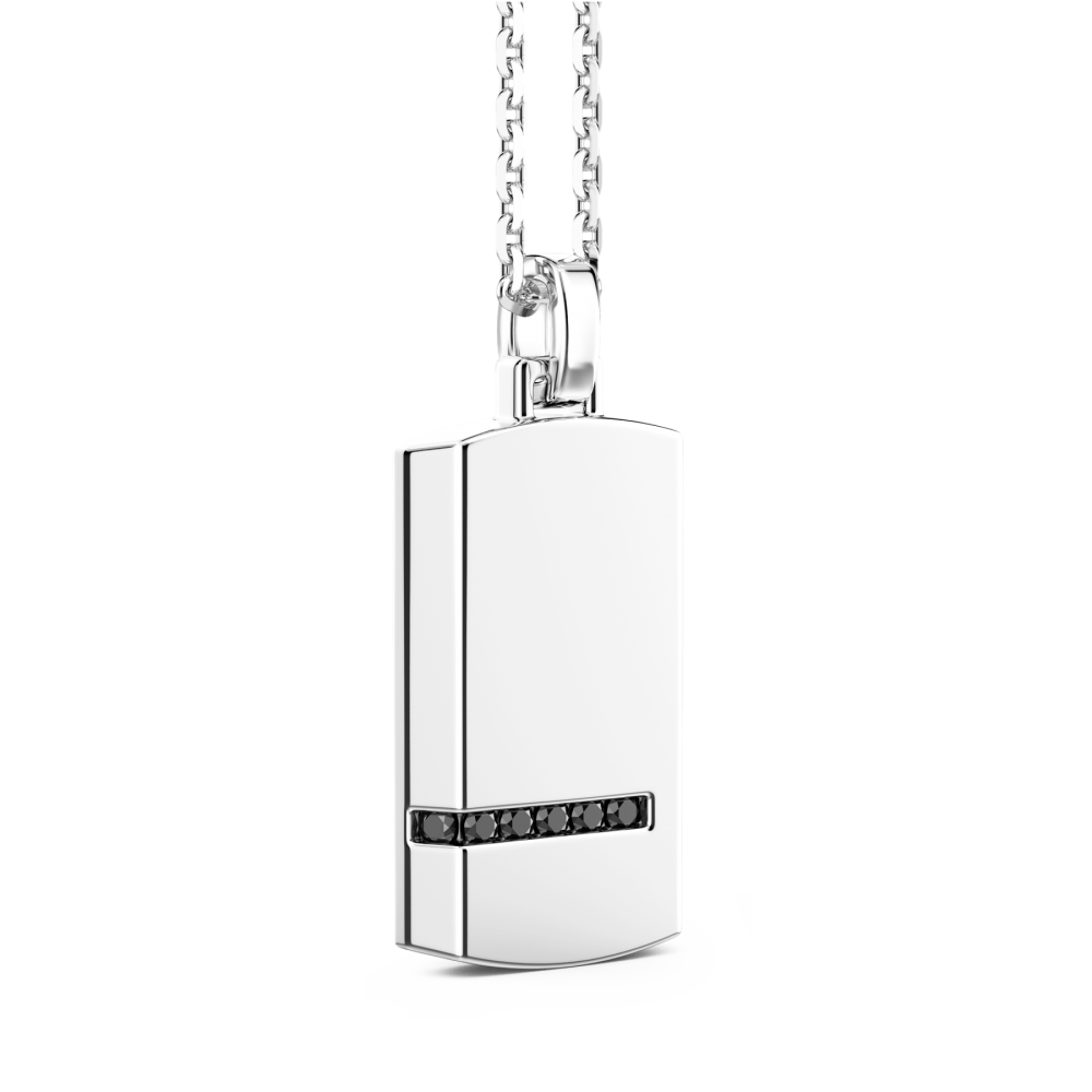 Zancan Collana Zancan In Argento Con Pendete A Targa