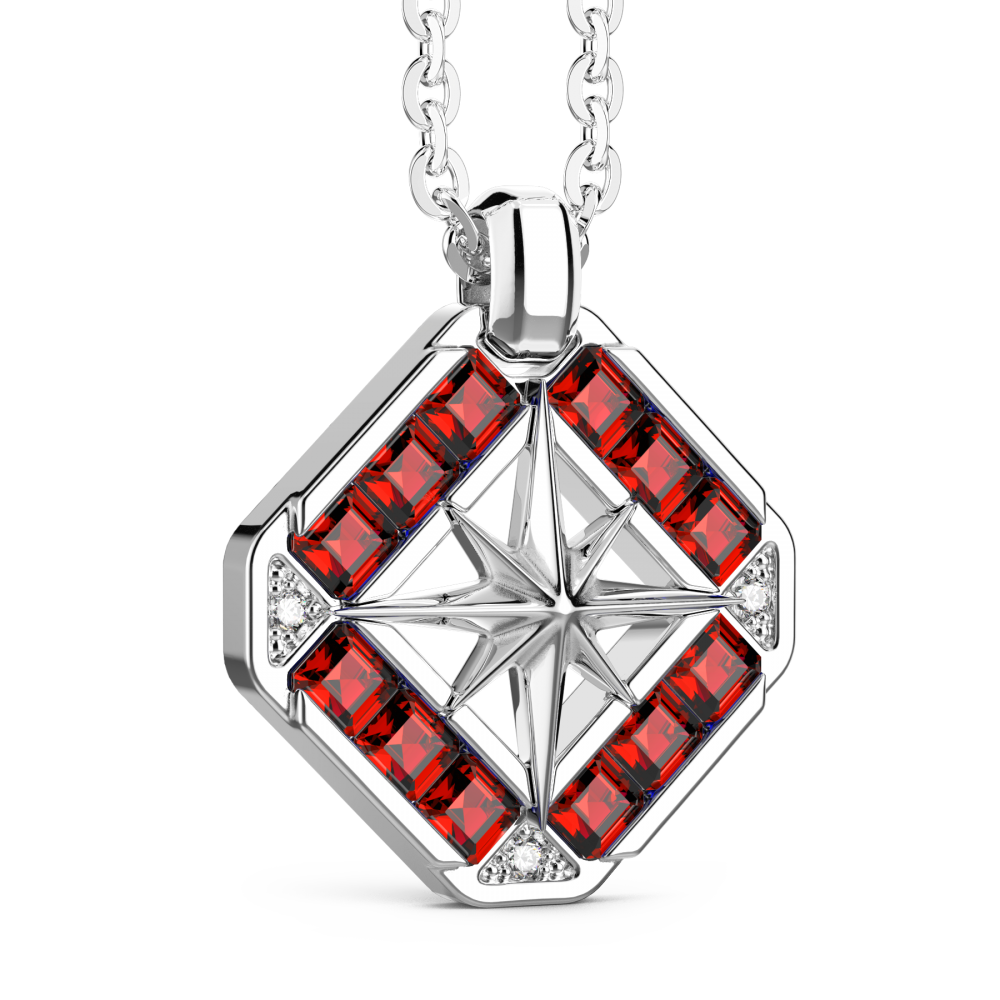 Zancan Collana Zancan In Argento Con Pietre Naturali