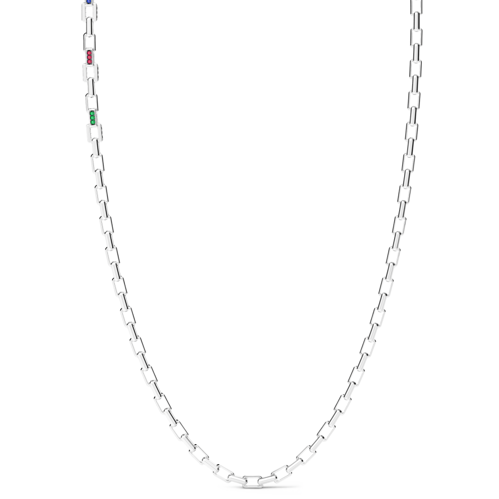 Zancan Collana Zancan in argento con pietre naturali