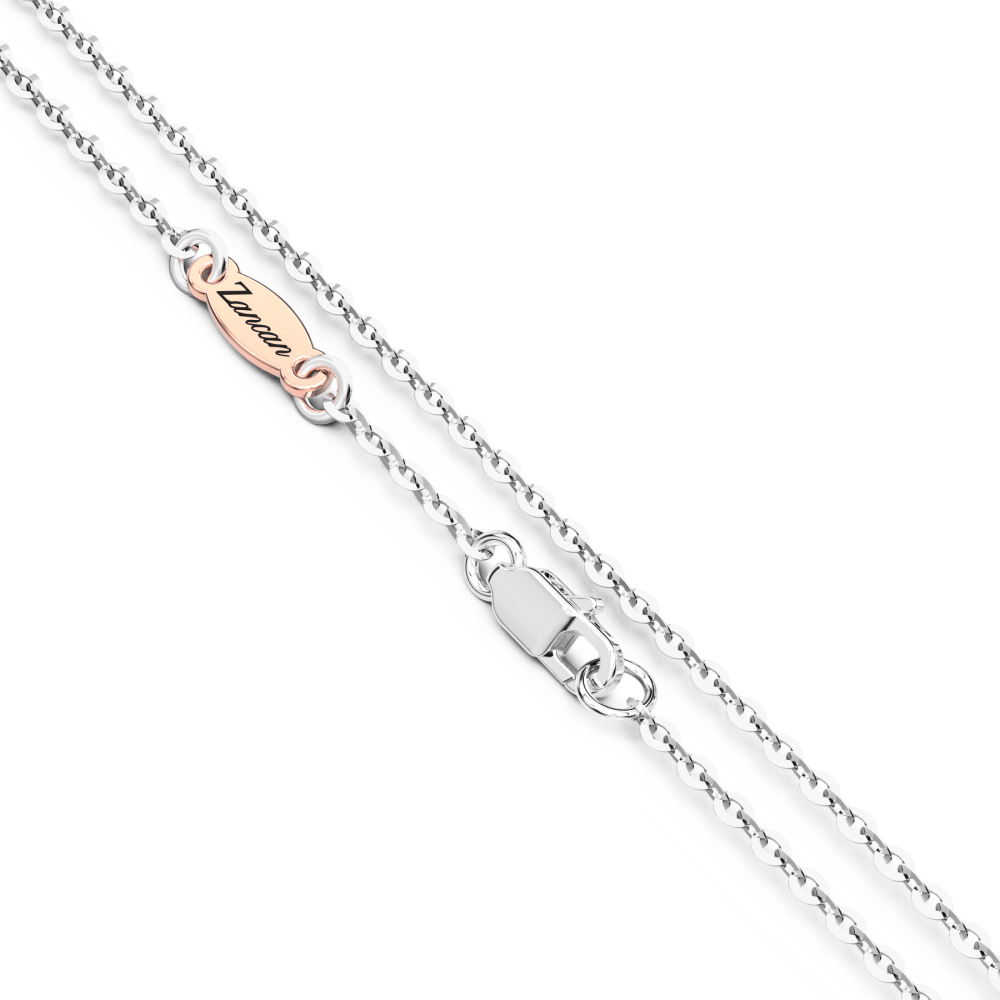 Zancan Collana Zancan In Oro Con Pendente A Croce E Diamanti