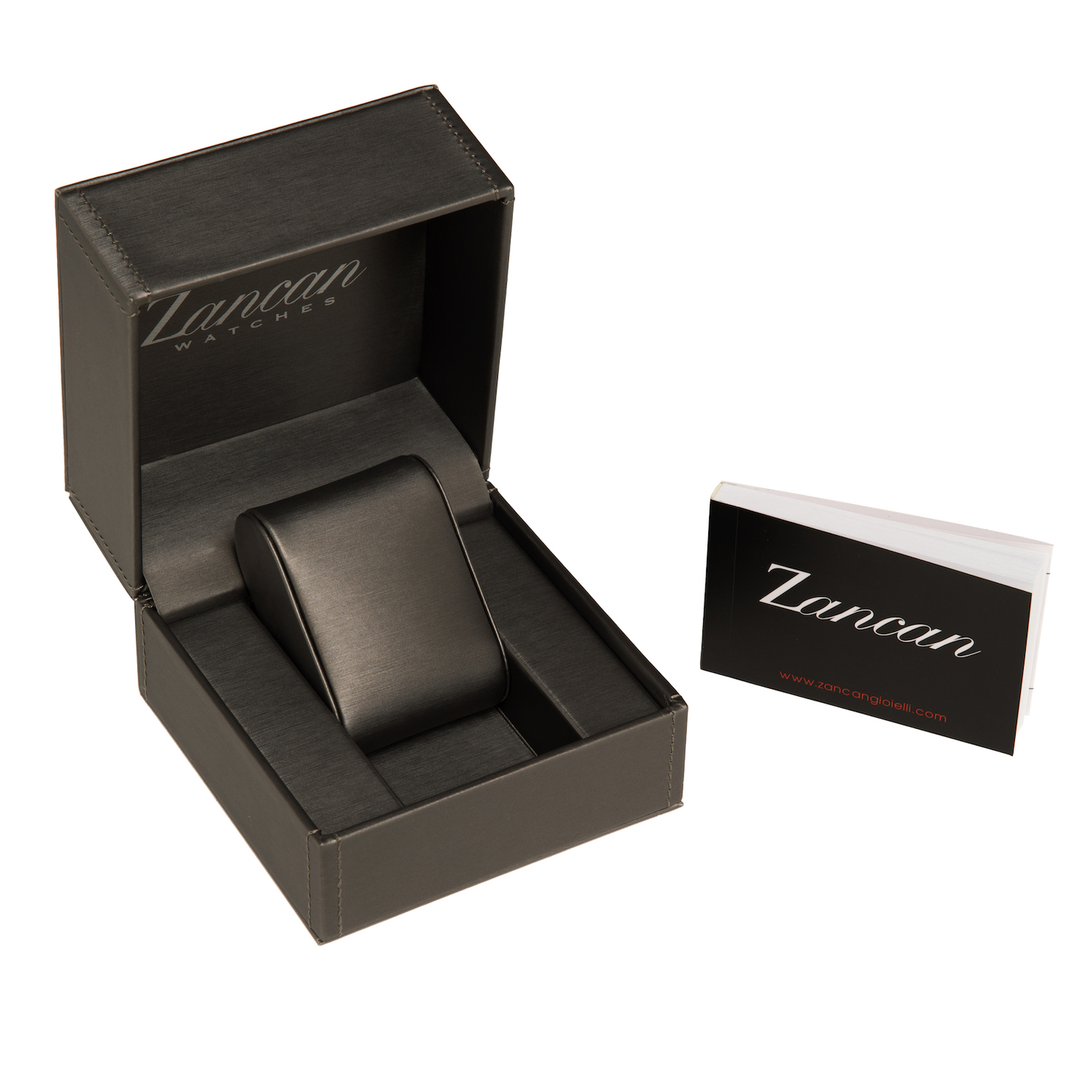 Zancan Orologio Solo Tempo Zancan In Acciaio Con Datario E Cinturino In Silicone