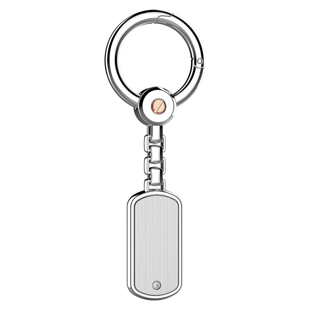 Zancan Portachiavi Zancan in argento e vite in oro rosa