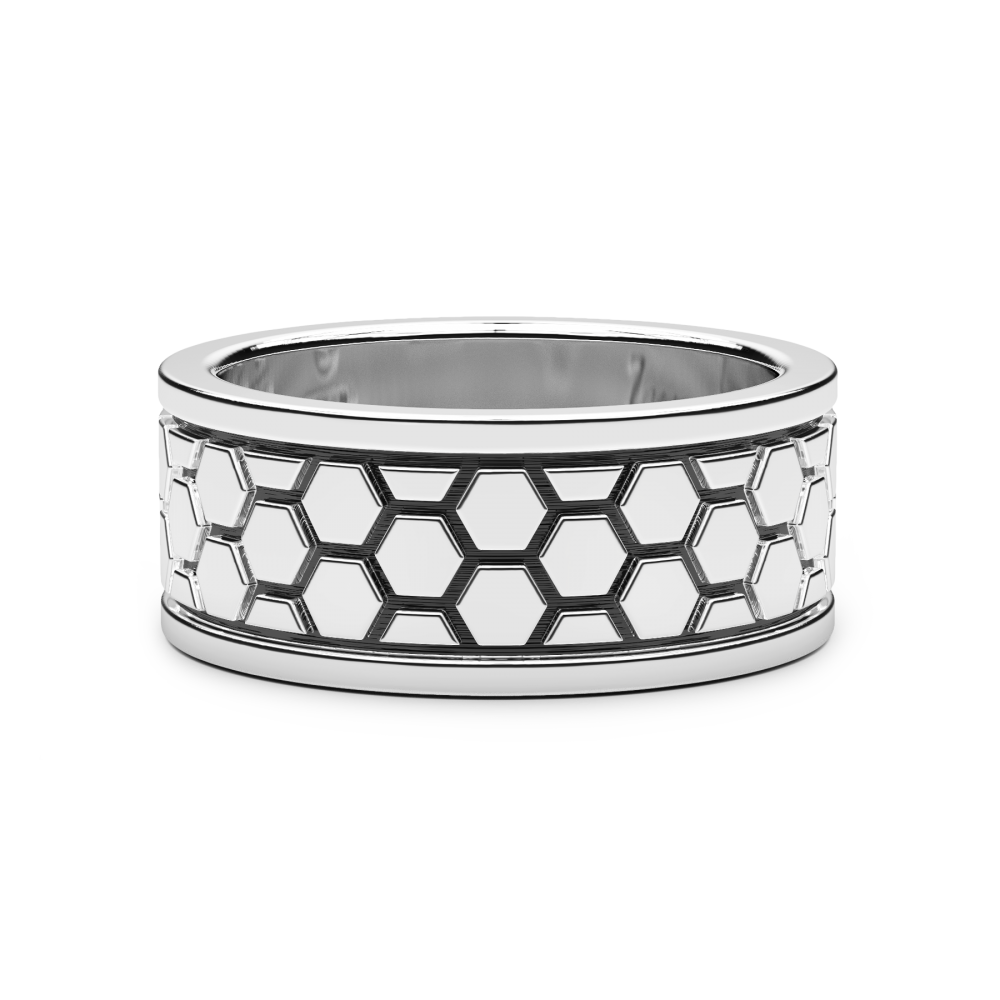 Zancan Anello a fascia Zancan in argento