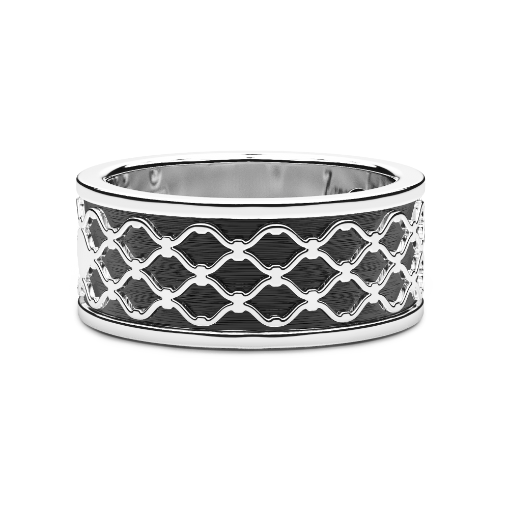 Zancan Anello a fascia Zancan in argento