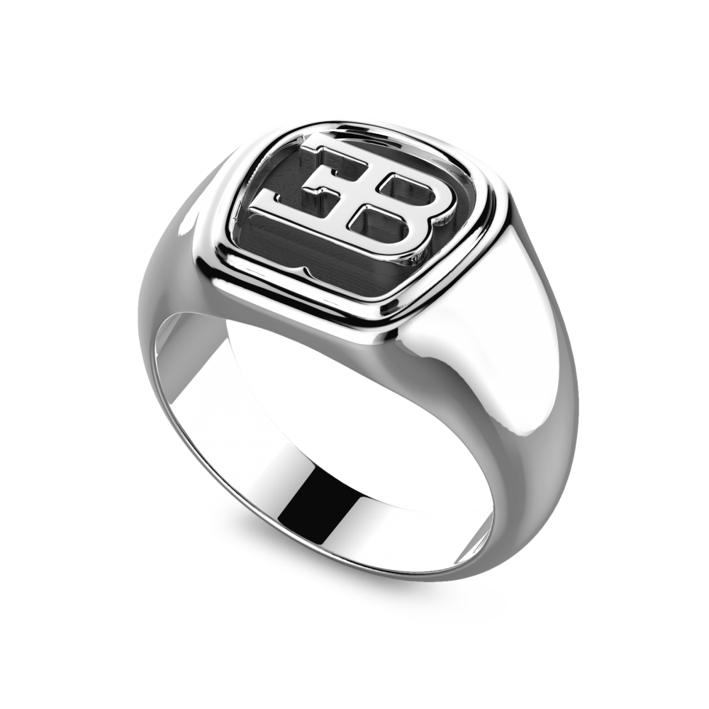 Zancan Anello Chevalier Bugatti In Argento