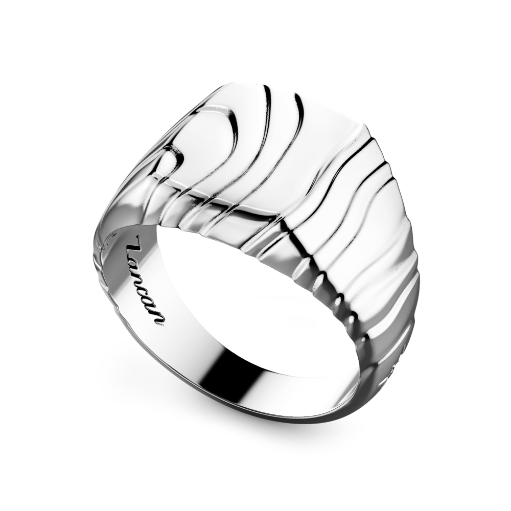 Zancan Anello Chevalier Zancan In Argento