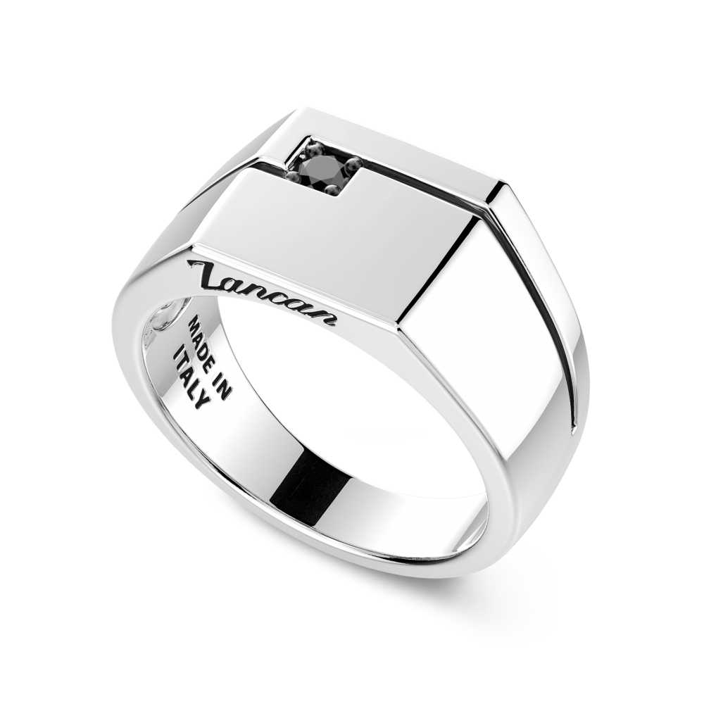 Zancan Anello Chevalier Zancan In Argento