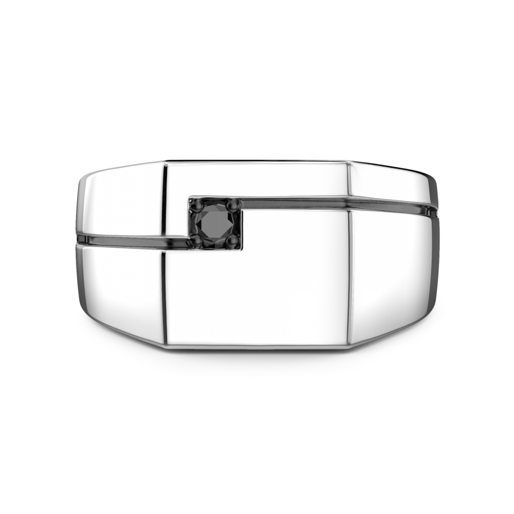 Zancan Anello chevalier Zancan in argento