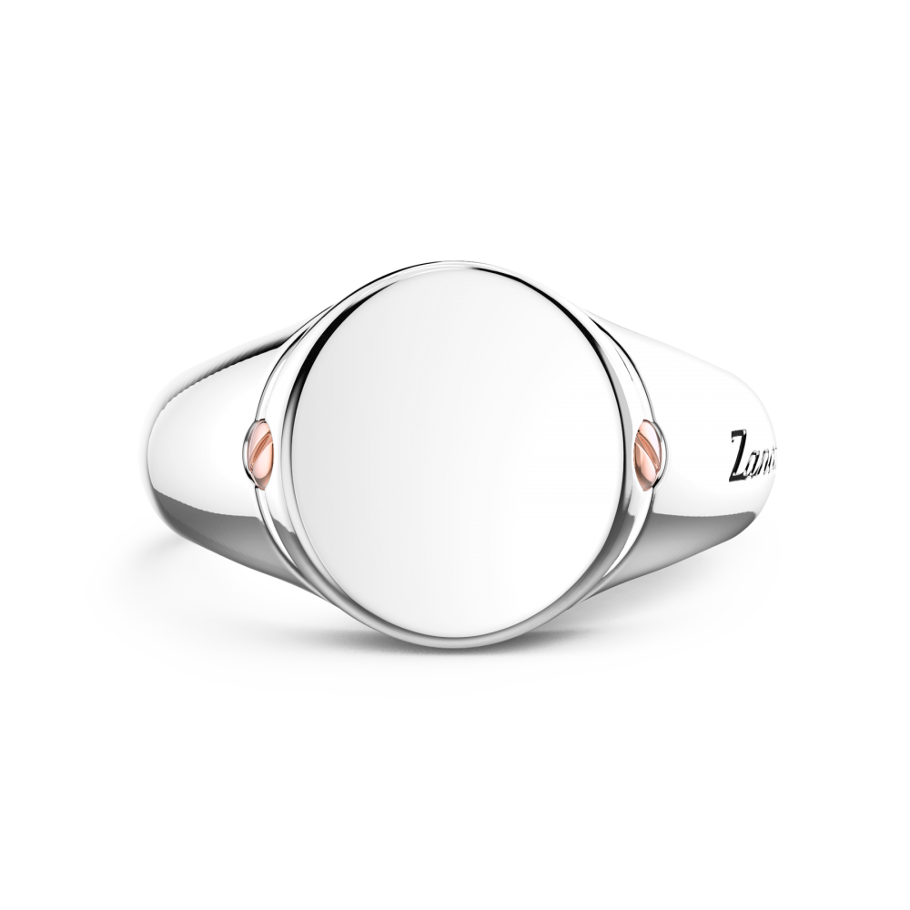 Zancan Anello chevalier Zancan in argento