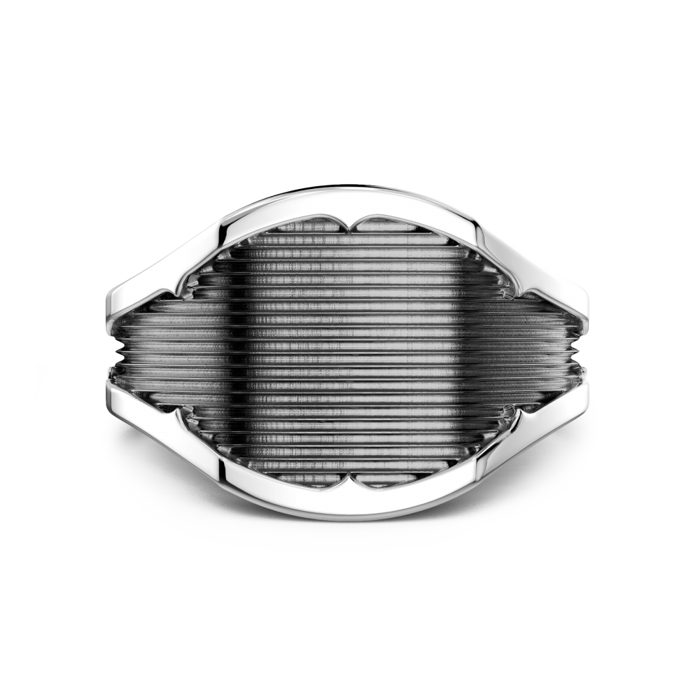 Zancan Anello chevalier Zancan in argento