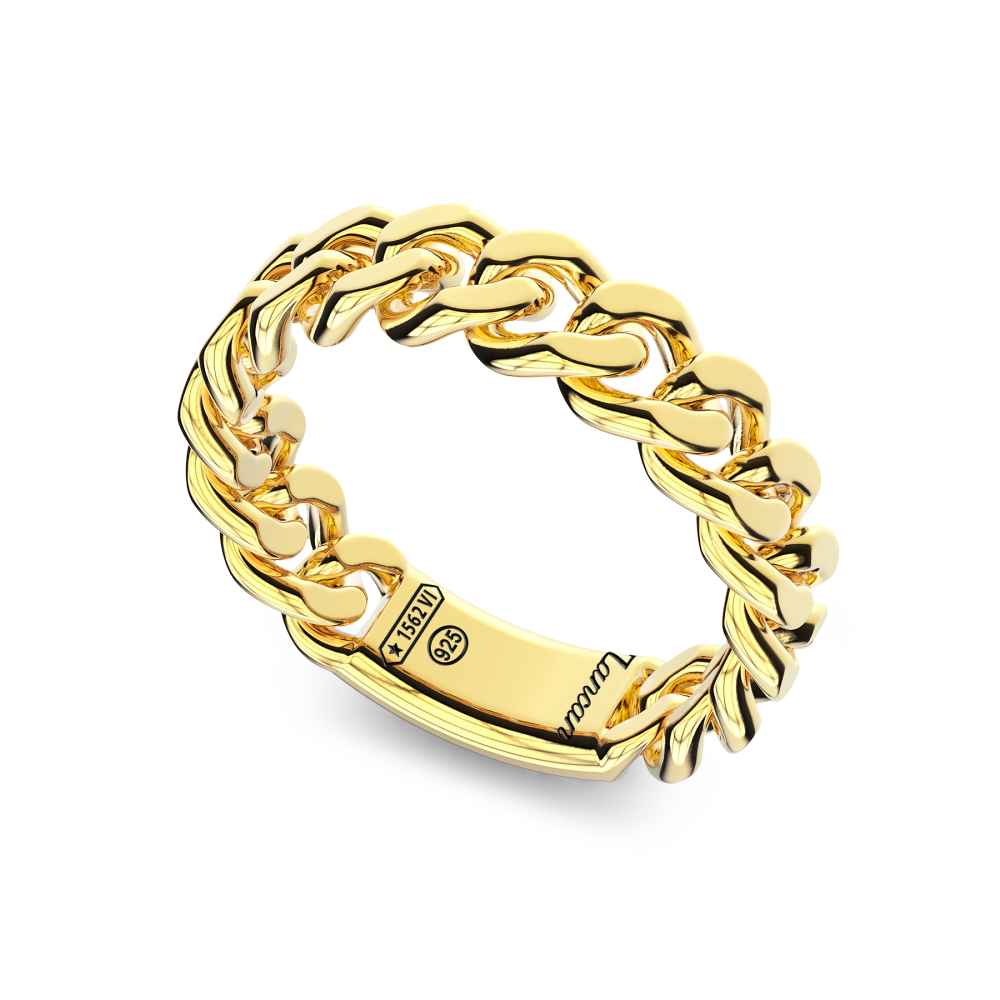 Zancan Anello In Argento Con Groumette