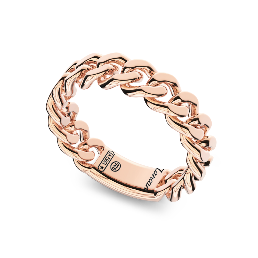 Zancan Anello In Argento Con Groumette