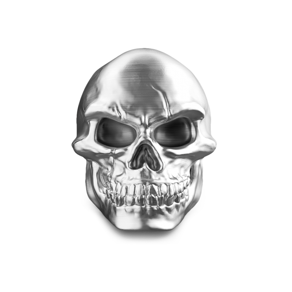 Zancan Anello Teschio Zancan In Argento