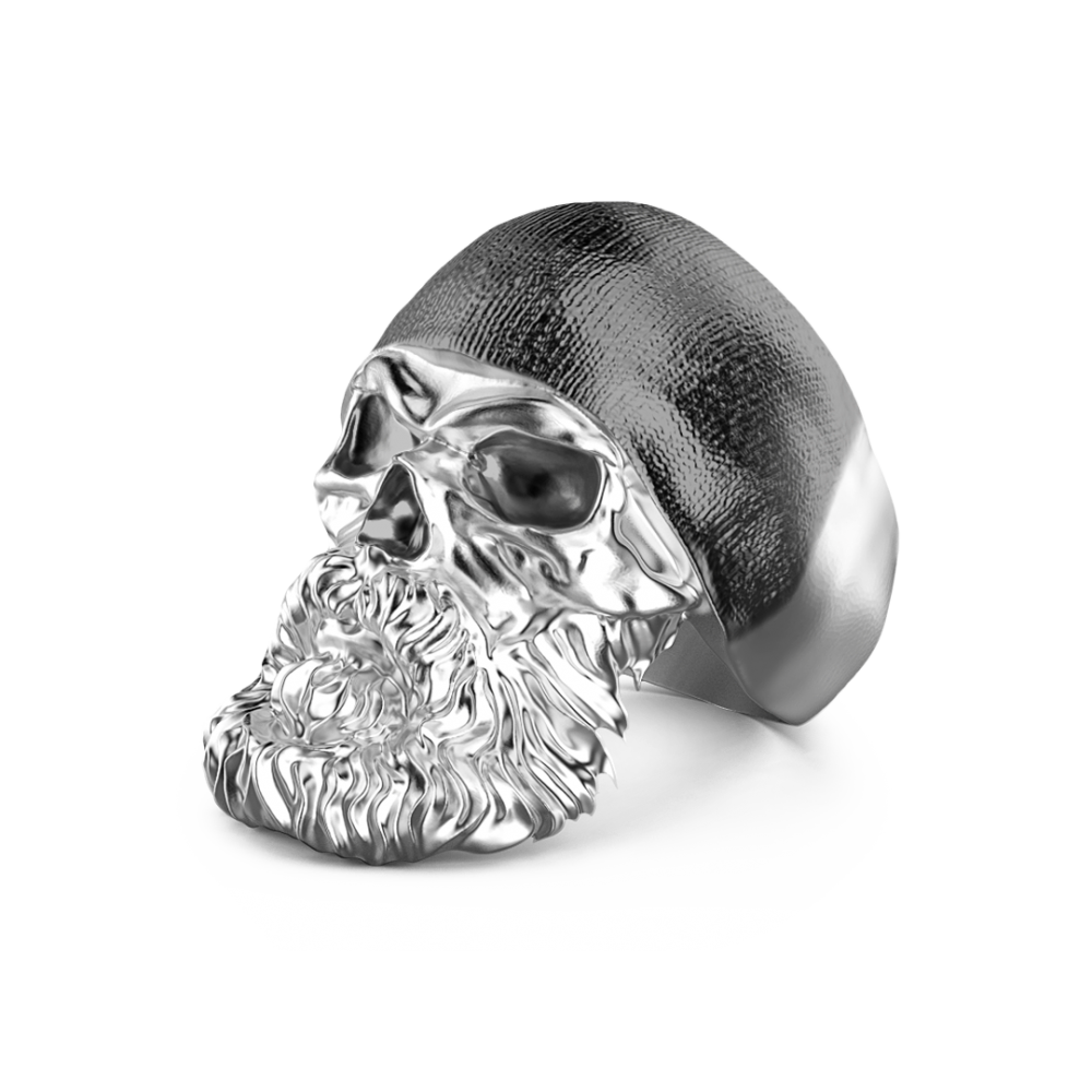 Zancan Anello Zancan in argento a teschio