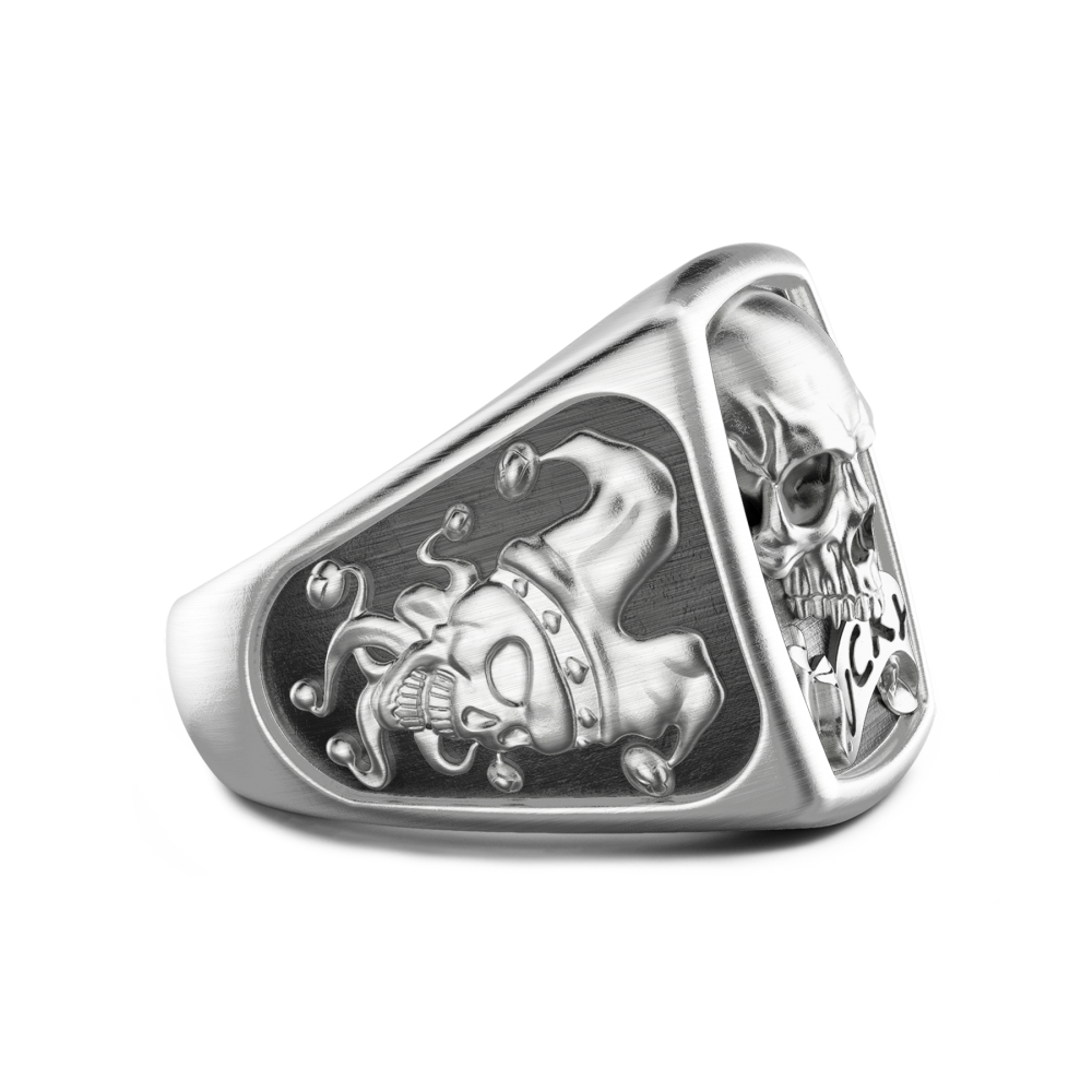 Zancan Anello Zancan In Argento Con Teschio