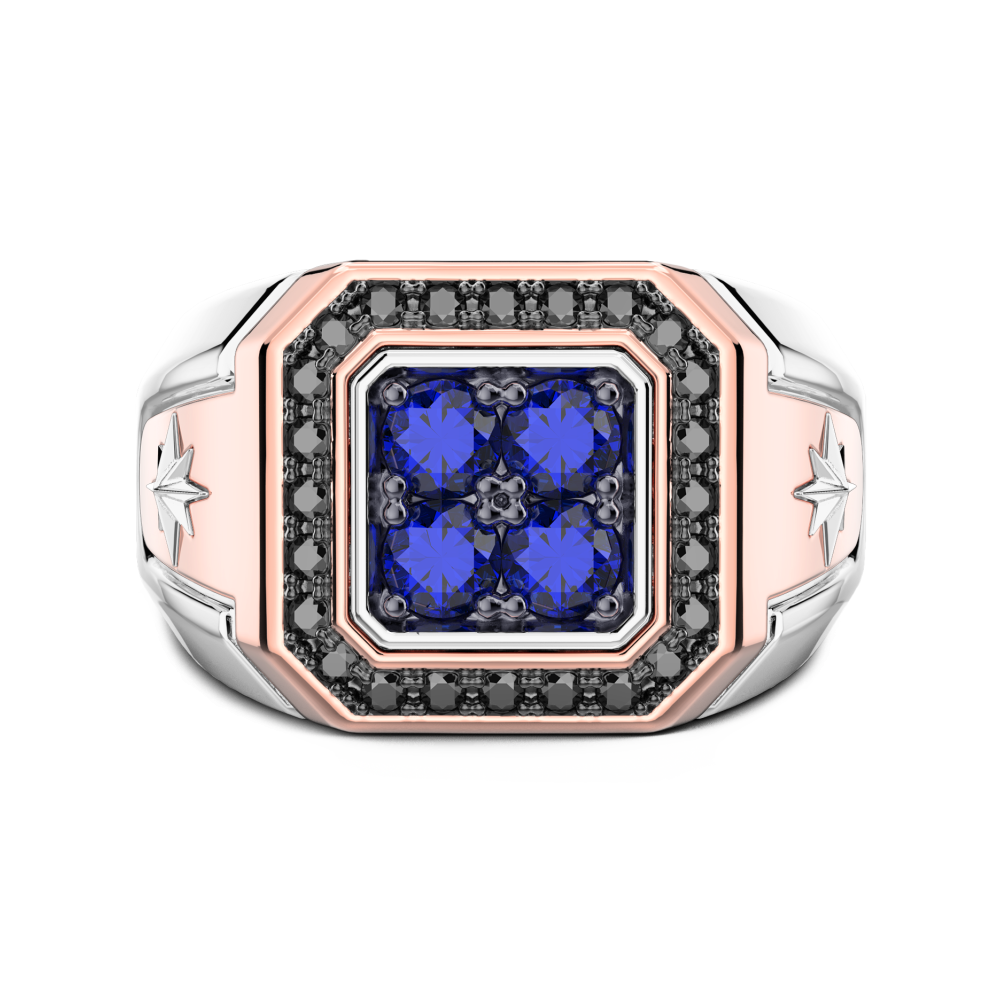 Zancan Anello Zancan in oro 18kt con zaffiri