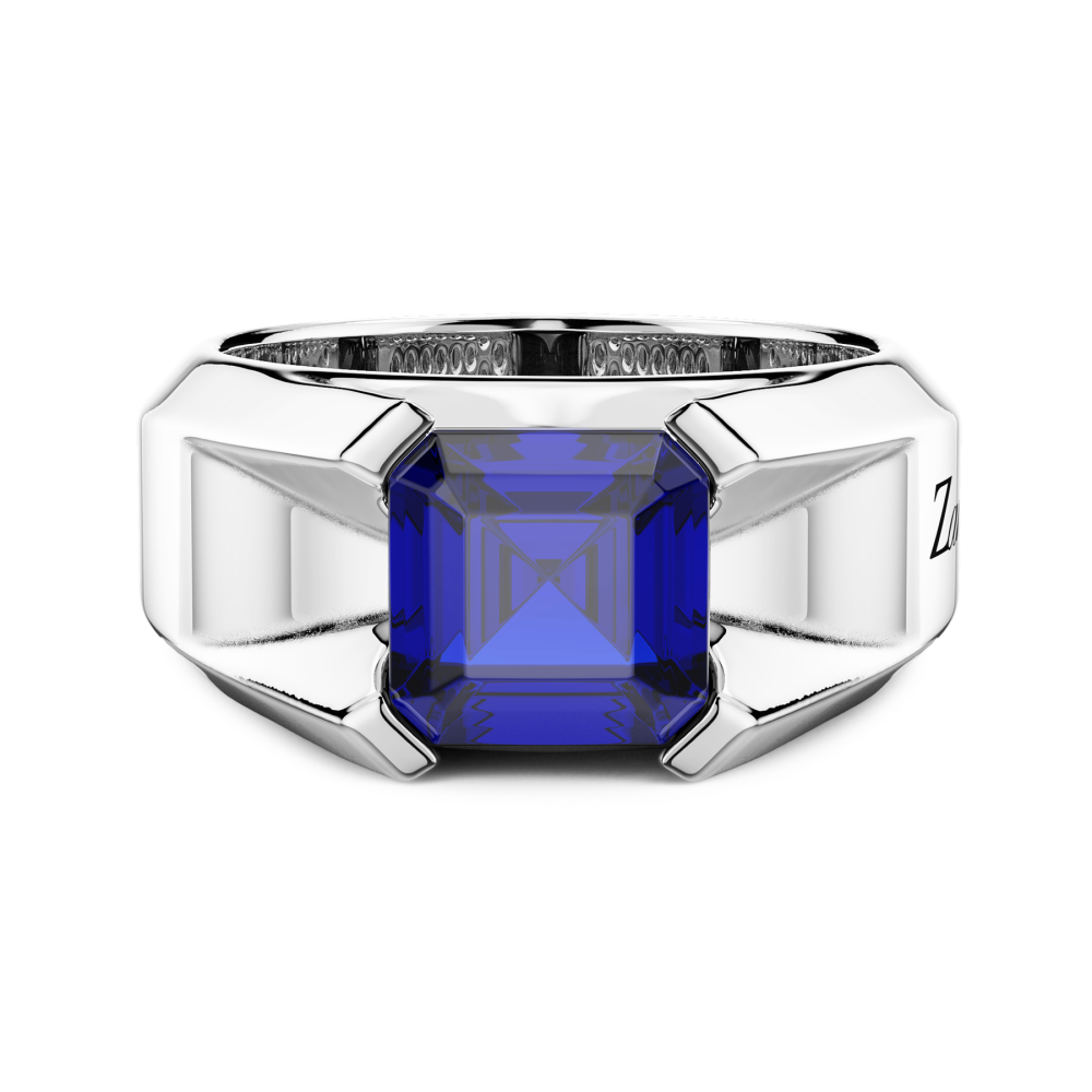 Zancan Anello Zancan in oro 18kt con zaffiro blu