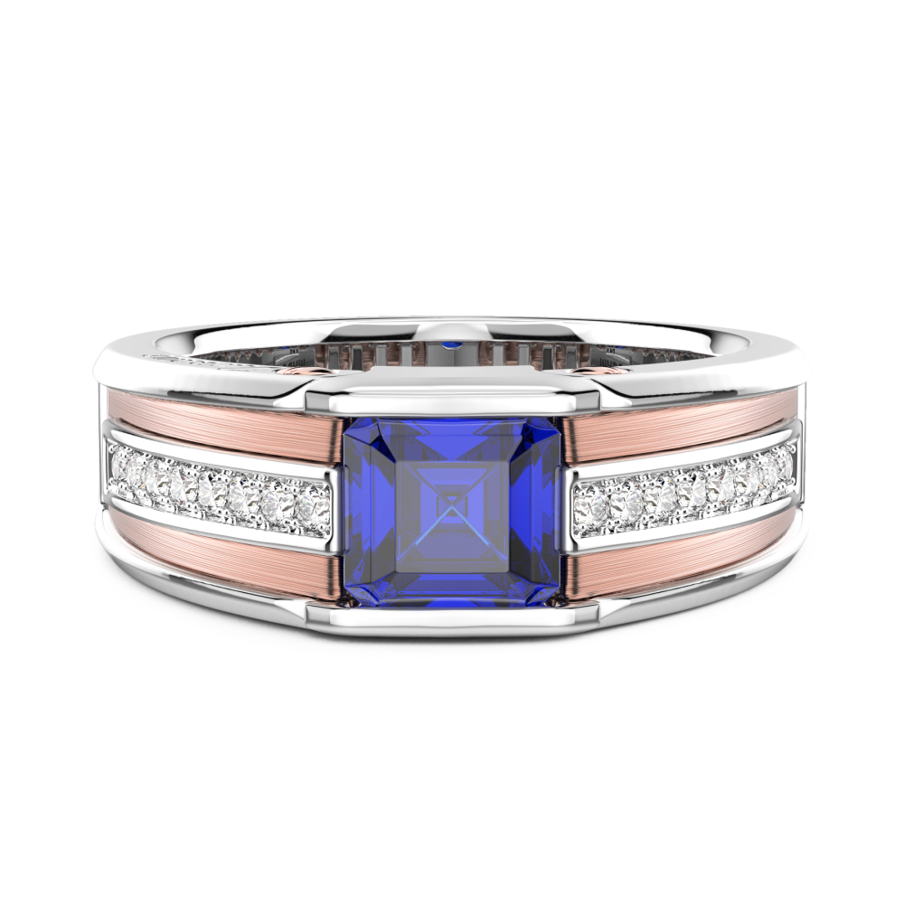 Zancan Anello Zancan in oro 18kt con zaffiro blu