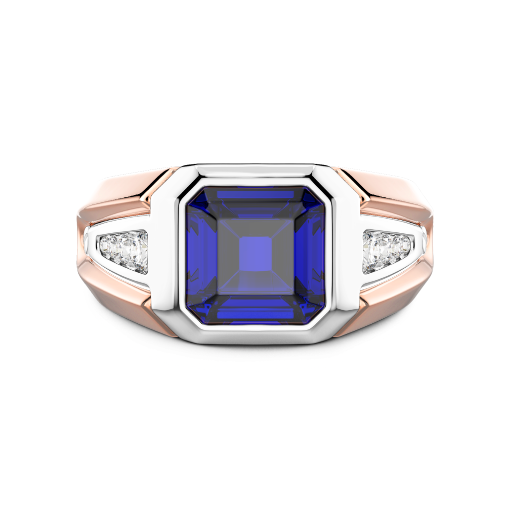 Zancan Anello Zancan in oro 18kt con zaffiro blu