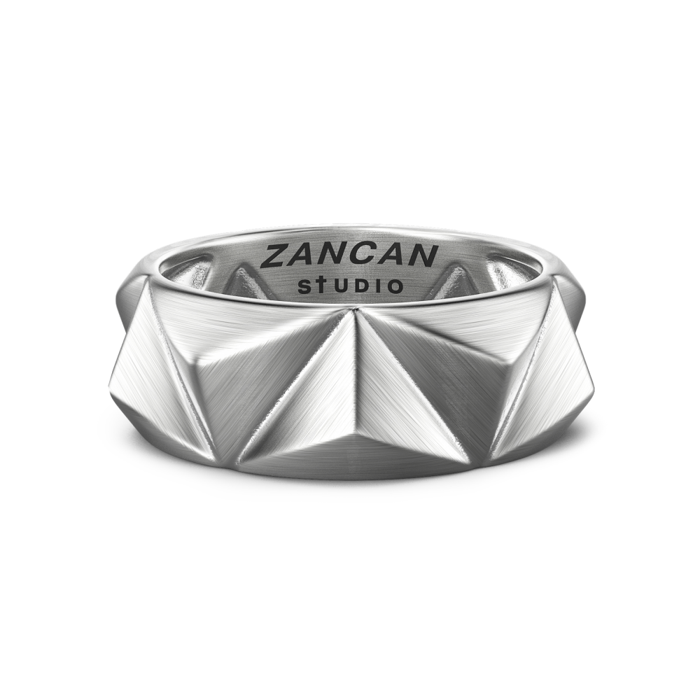 Zancan Anello Zancan Studio in argento