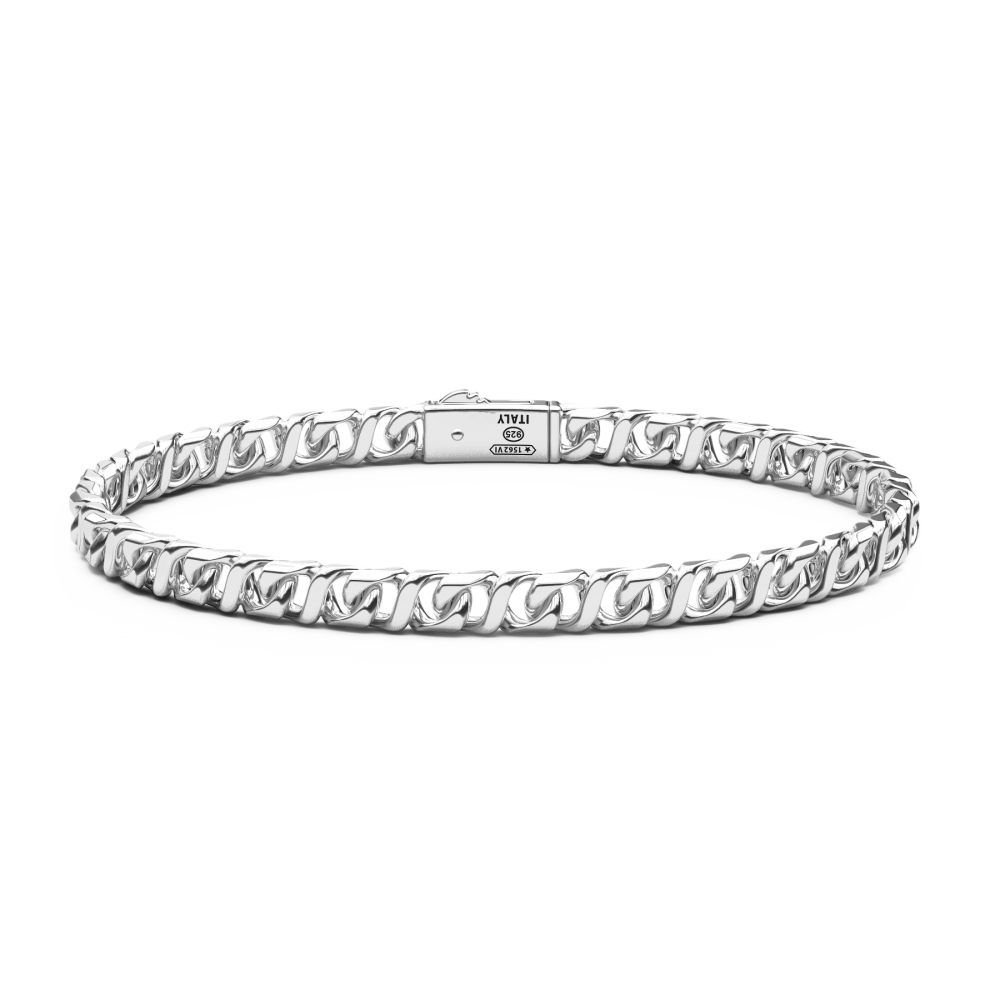 Zancan Bracciale a grumetta Zancan in argento