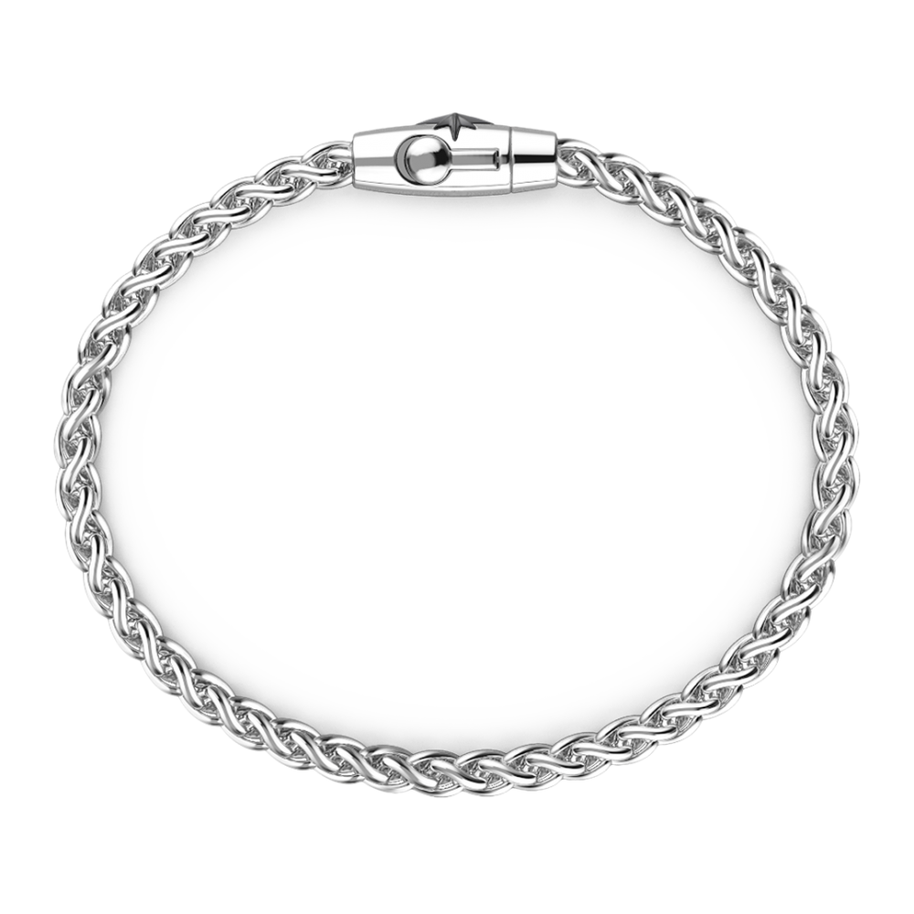Zancan Bracciale Solo Maglia Zancan In Argento