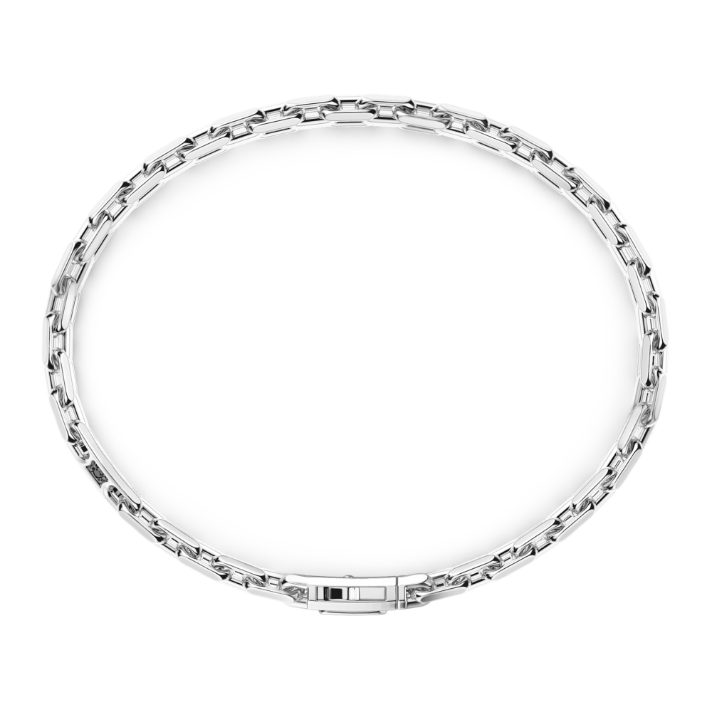 Zancan Bracciale Solo Maglia Zancan In Argento