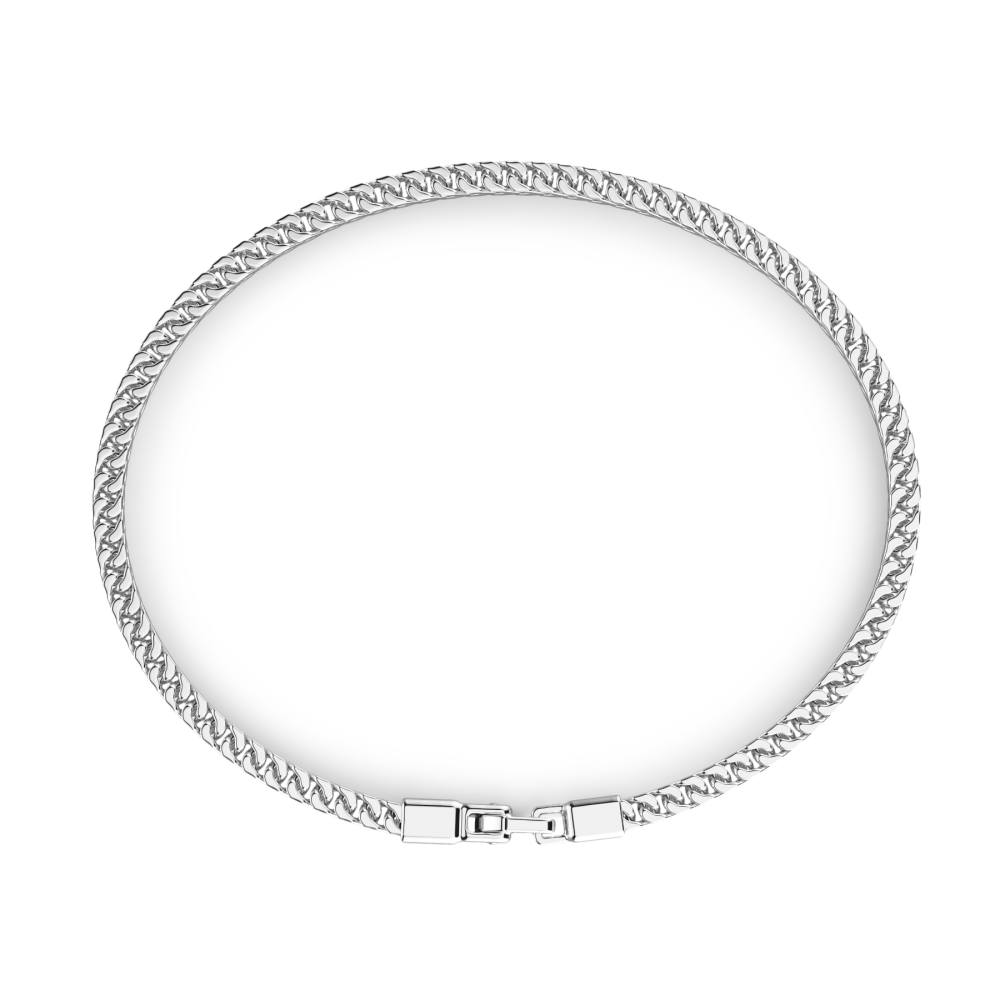 Zancan Bracciale Solo Maglia Zancan In Argento