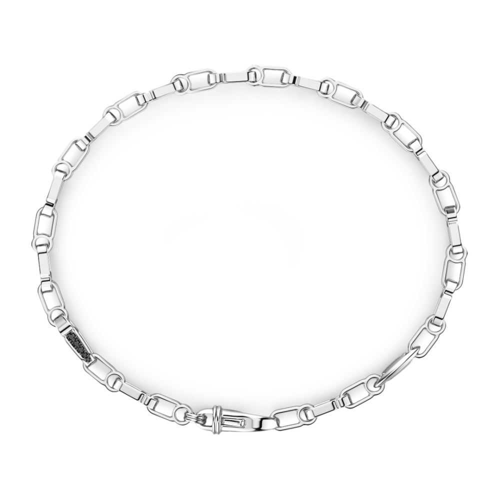 Zancan Bracciale Solo Maglia Zancan In Argento