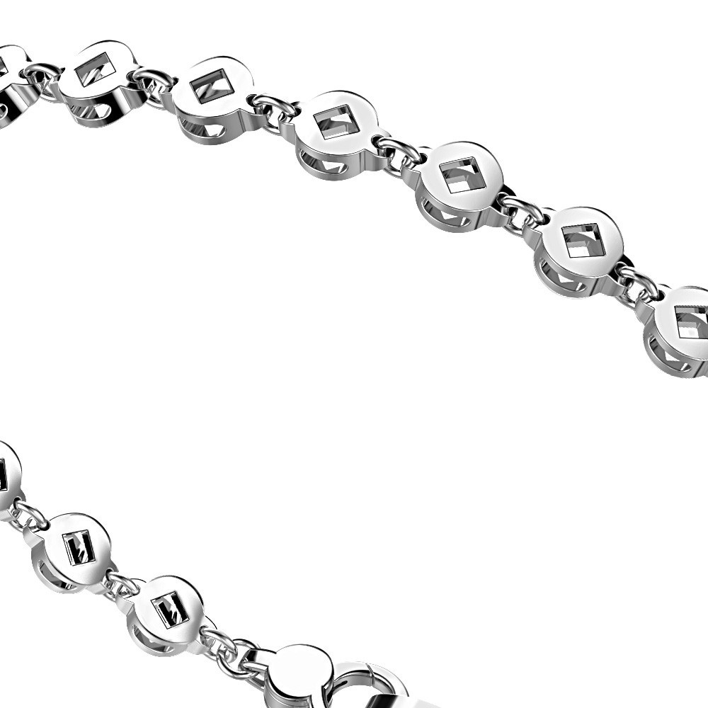 Zancan Bracciale Solo Maglia Zancan In Argento