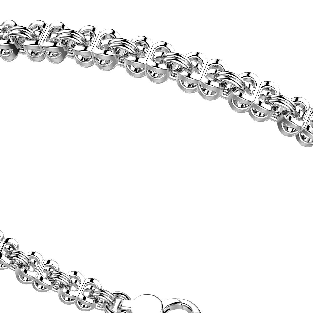 Zancan Bracciale Solo Maglia Zancan In Argento