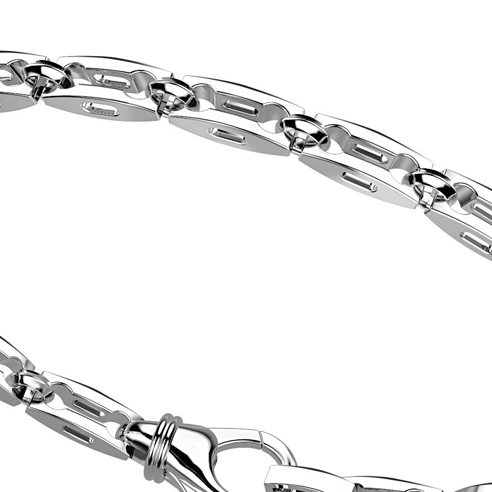 Zancan Bracciale Solo Maglia Zancan In Argento