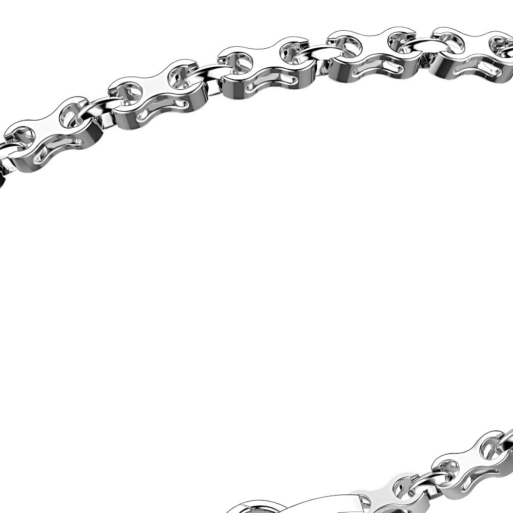 Zancan Bracciale Solo Maglia Zancan In Argento