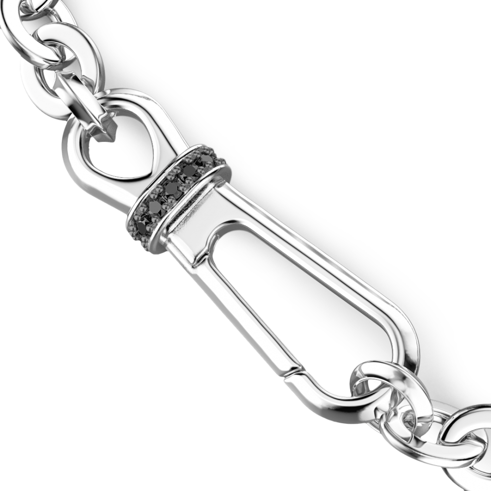 Zancan Bracciale Solo Maglia Zancan In Argento