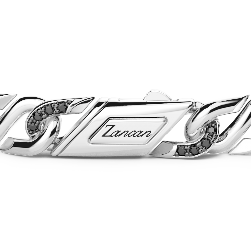 Zancan Bracciale Solo Maglia Zancan In Argento
