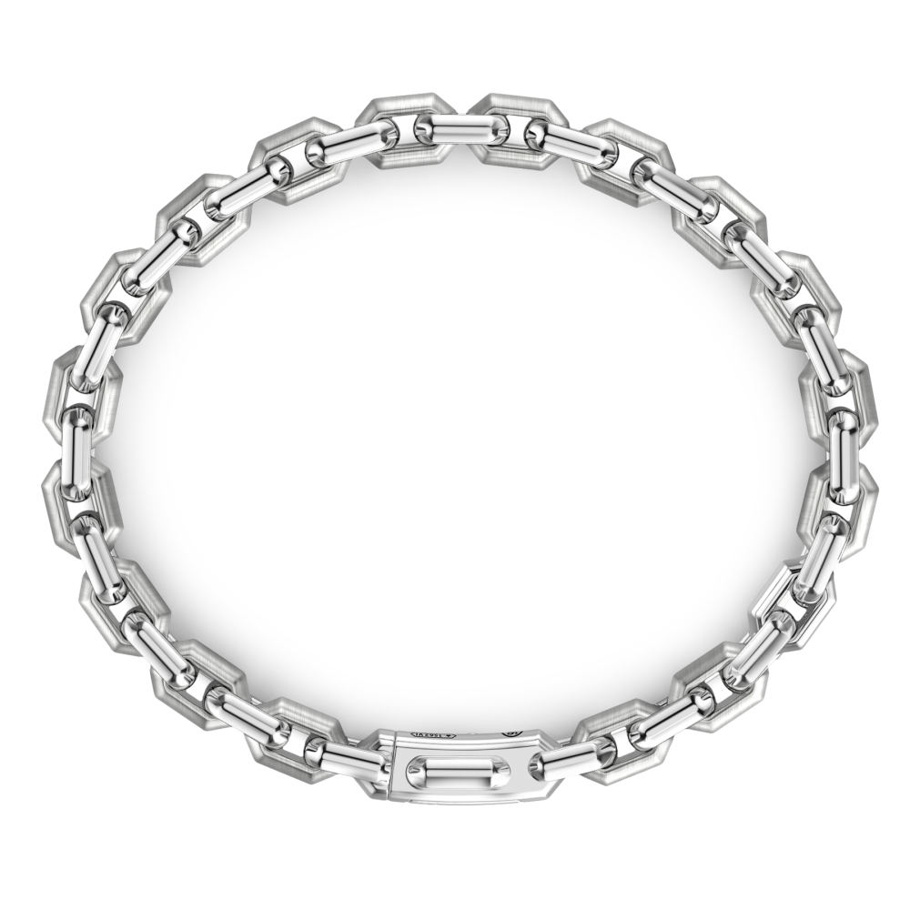 Zancan Bracciale Solo Maglia Zancan In Argento