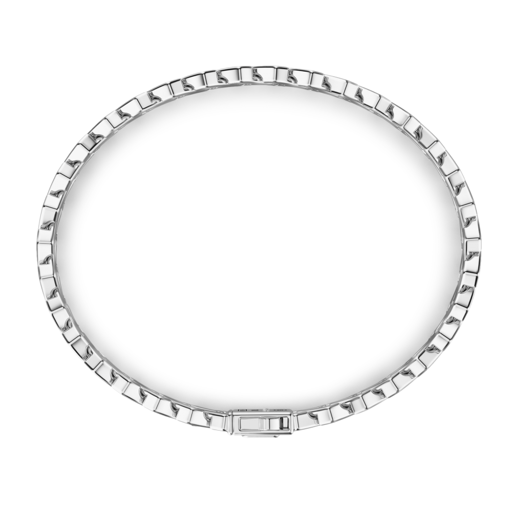 Zancan Bracciale Solo Maglia Zancan In Argento