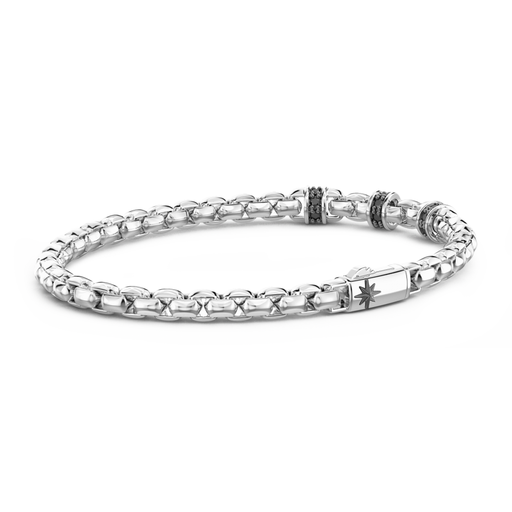 Zancan Bracciale Solo Maglia Zancan In Argento