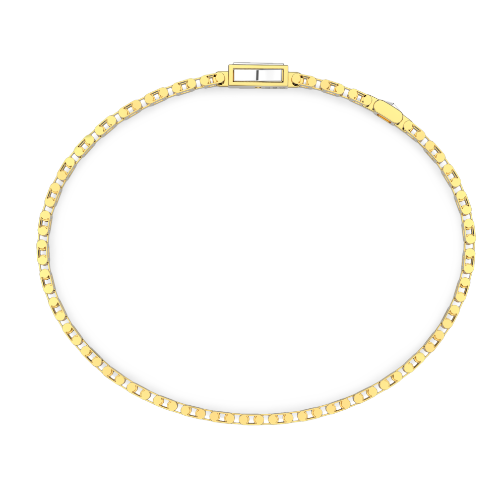 Zancan Bracciale Solo Maglia Zancan In Oro 18kt