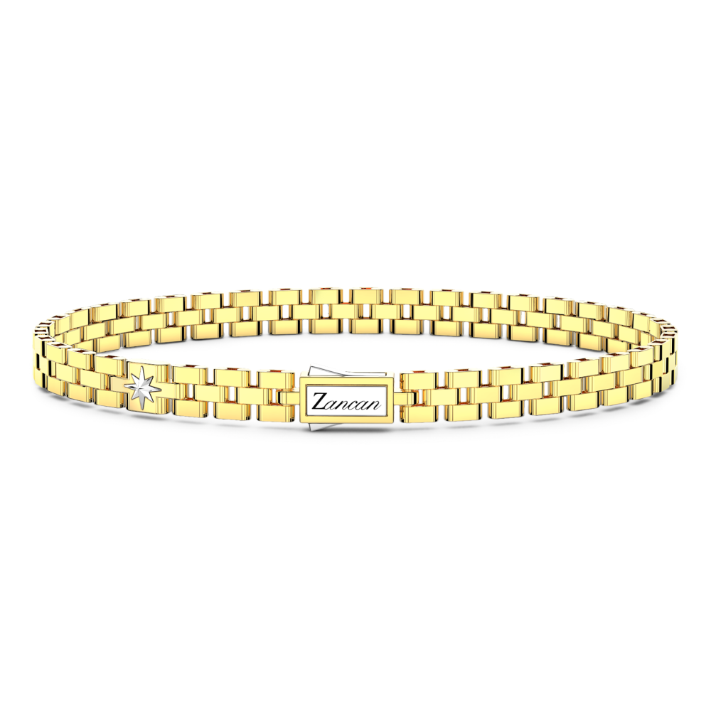 Zancan Bracciale solo maglia Zancan in oro 18kt