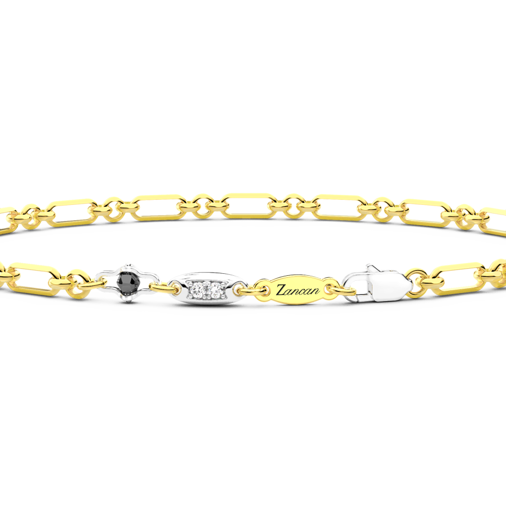 Zancan Bracciale Solo Maglia Zancan In Oro 18kt