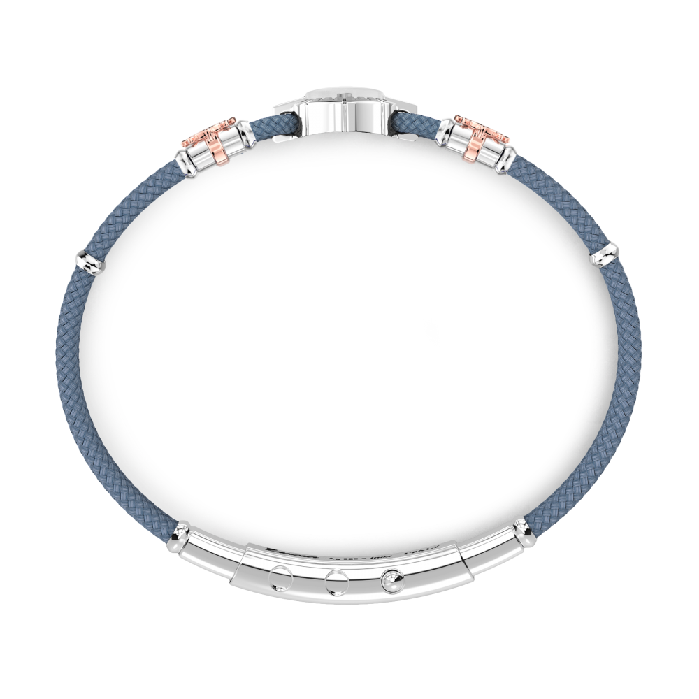 Zancan Bracciale Zancan In Kevlar Con Bussola